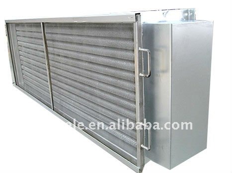 steam radiator for leather drying machinery