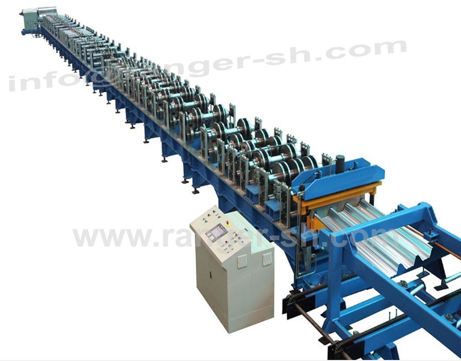 Steel Deck Floor Forming Machine For Metal Structural Building