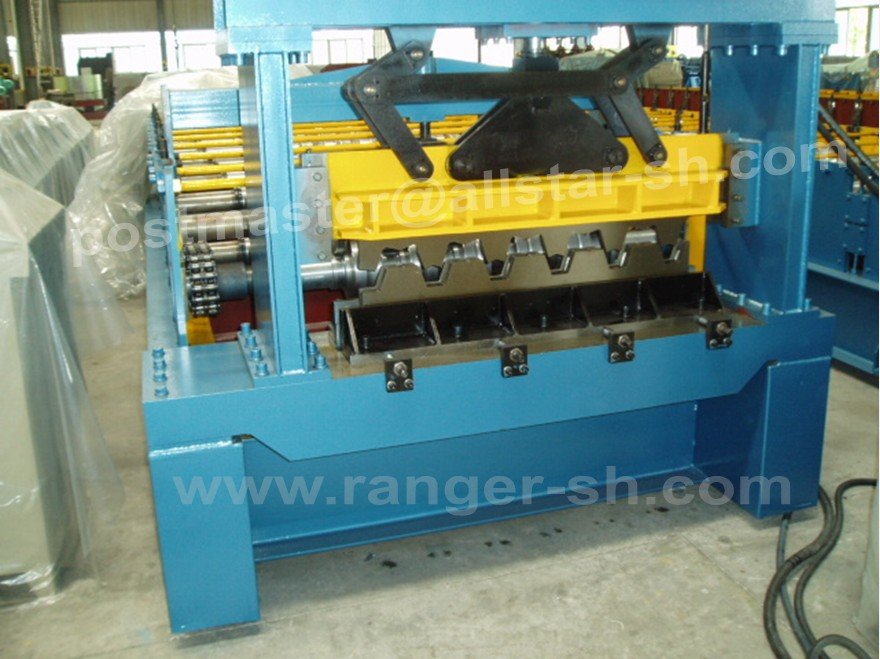 Steel Floor Decking Roll Forming Machine