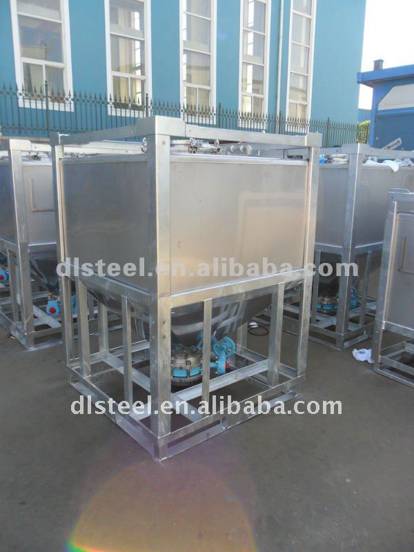 steel galvanized ibc container tank with release valve