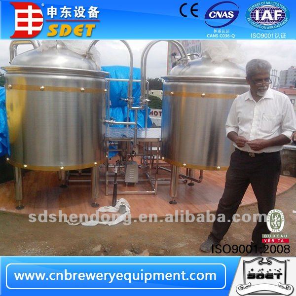 Steel Micro Beer Brewing Equipment