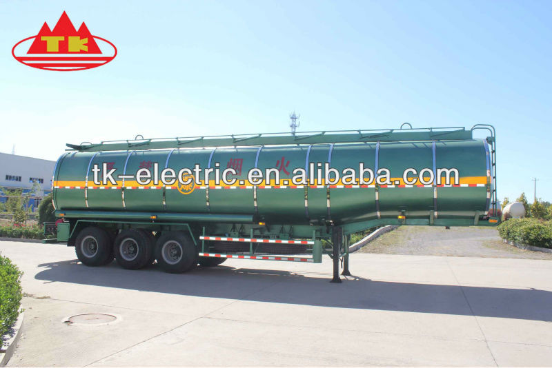 Steel Oil Tanker Trailer 45 cbm (Cylindrical-type Tank)