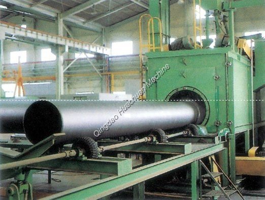 steel pipe shot blasting machine