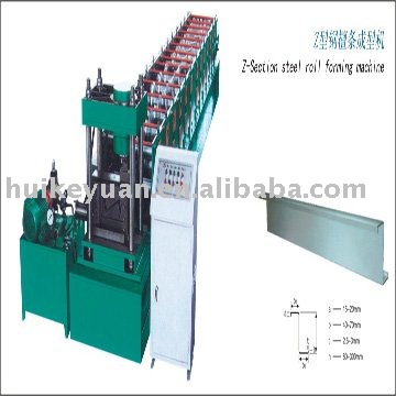 Steel purlin machinery