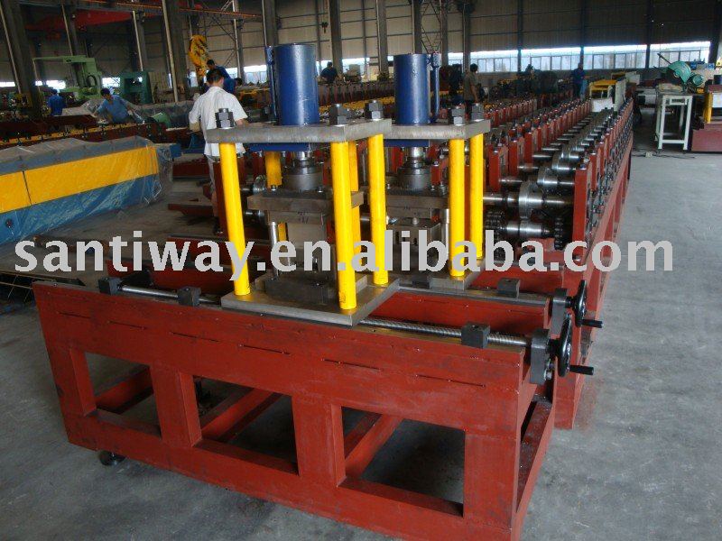 steel purlin roll forming machine