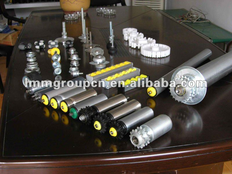 steel roller pvc roller free roller gravity roller