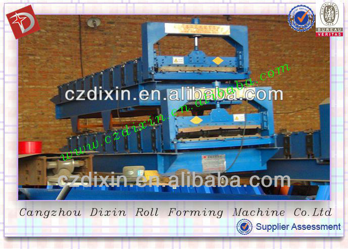 steel sheet roller machine Trapezoidal Roof Wall Panel Steel Cold Roll Forming Machine Roll Former