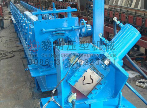 Steel Shelf Pillar Roll Forming Machine