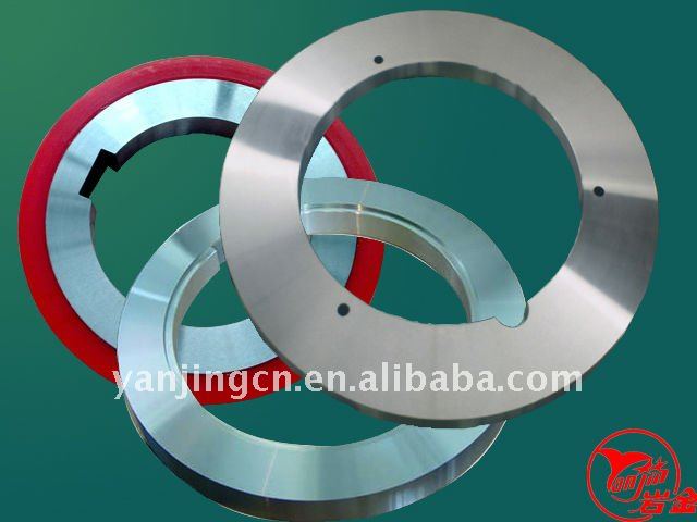 Steel slitting blades for cutting silicon steel plate