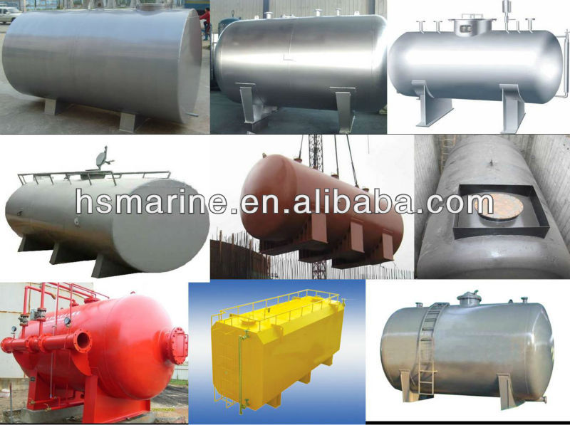 Steel Tanks/Vessels for Oil/Gas/Chemicals/Water