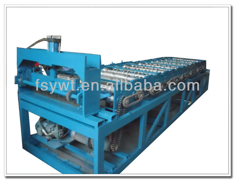 steel tile making metal sheet cold roll forming machine