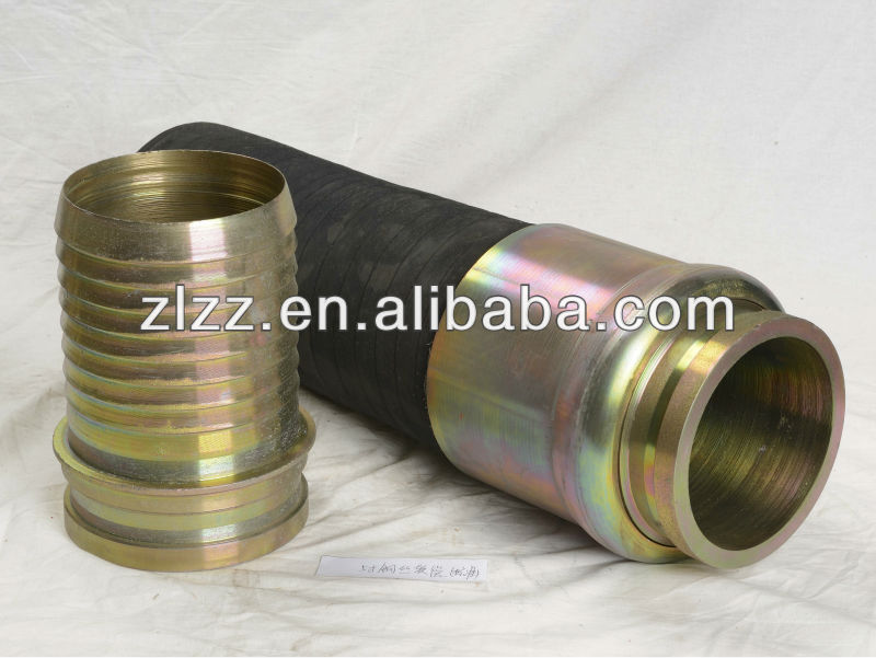 steel wire reinforcement rubber concrete pump end hose