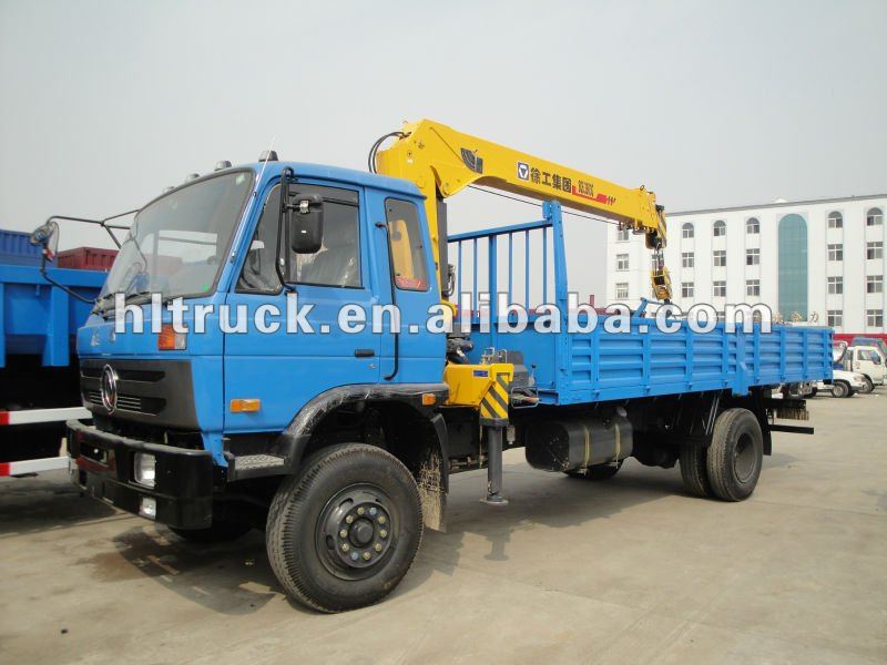 Stiff boom crane truck 6.3Ton