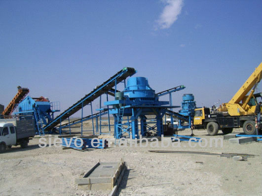 Stone Crushing Production Line, Stone Crusher Machinery / Jaw Crusher Made in China