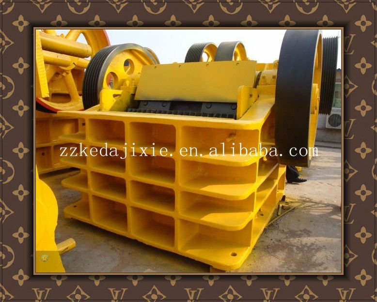 Stone Jaw Crusher ISO9001 with high capacity