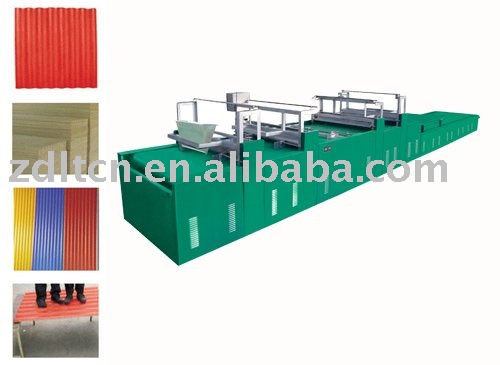 stone powder roofing sheet forming machine