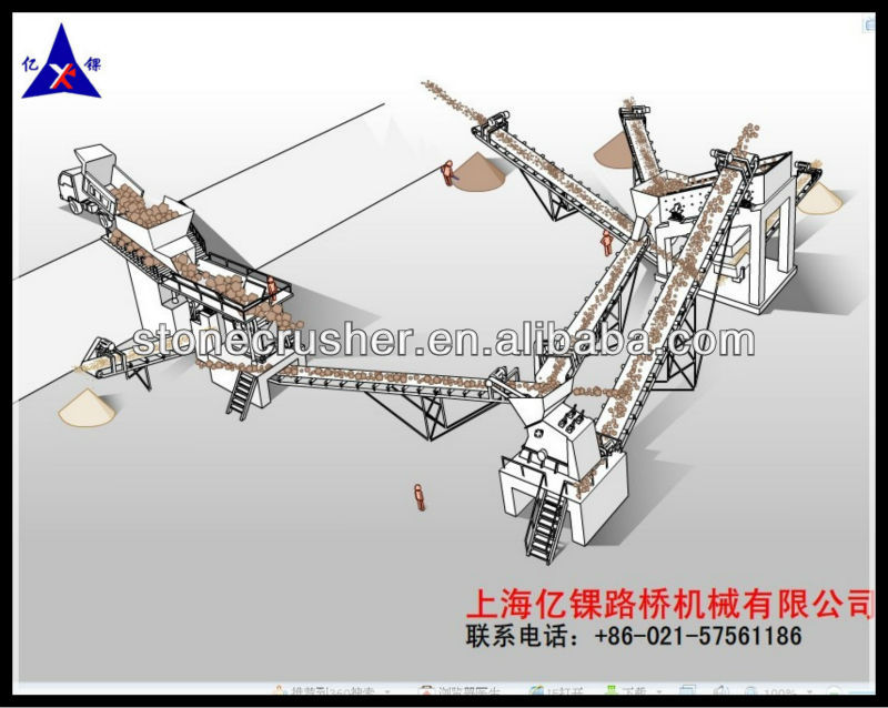 Stone Production Line,stone crusher plant,stone crushing plant