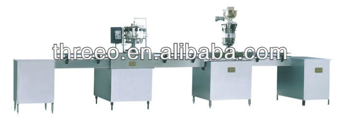 Straight-line Isobaric Pressure Washing Filling Capping Production Line