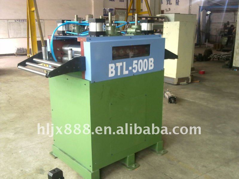 straightener machine with thickness plater