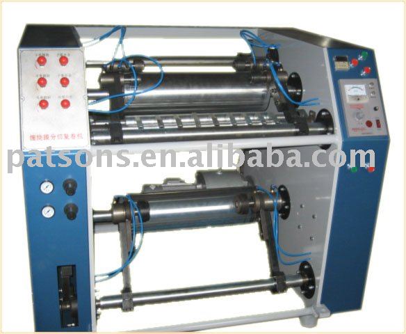 Stretch film slitter machine