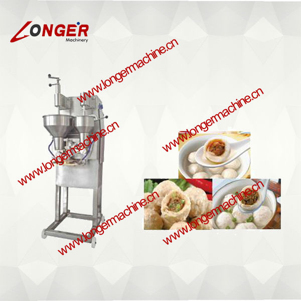 Stuffed Fish Ball Making Machine|Meat Ball Making Machine|Beef Ball Maker|Juicy Beef Ball Machine