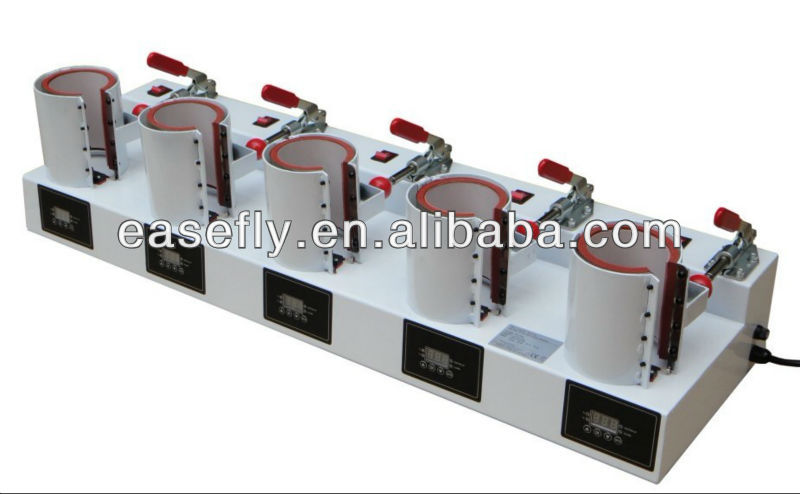 Sublimation 5 In 1 Mug Printing Machine(CE certificate)