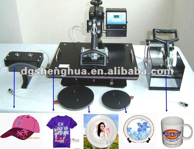 Sublimation 8 in 1, Multi Combo Heat Press Machine 8 in 1