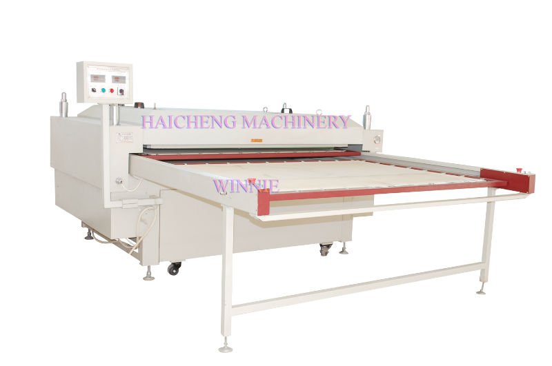 Sublimation two trays garment heat transfer printing machine