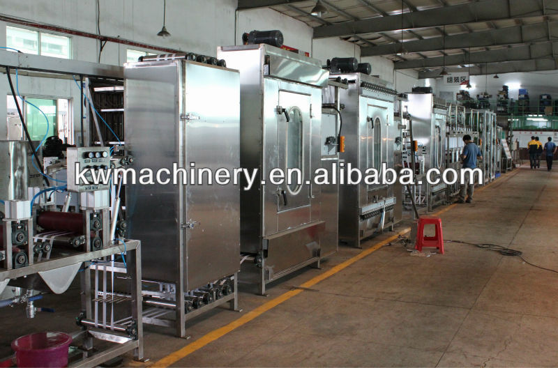 suitcase webbing continuous dyeing machine