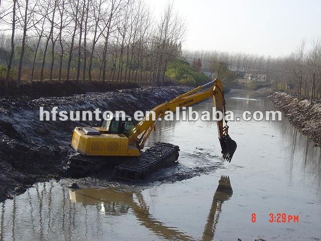 SUNTON SE280 Dredge Float Excavator for sale