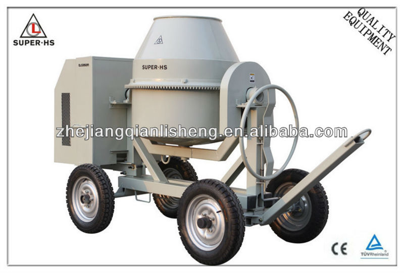 SUPER HS 350 liters Knocked Down CKD Portable Cement Mixer