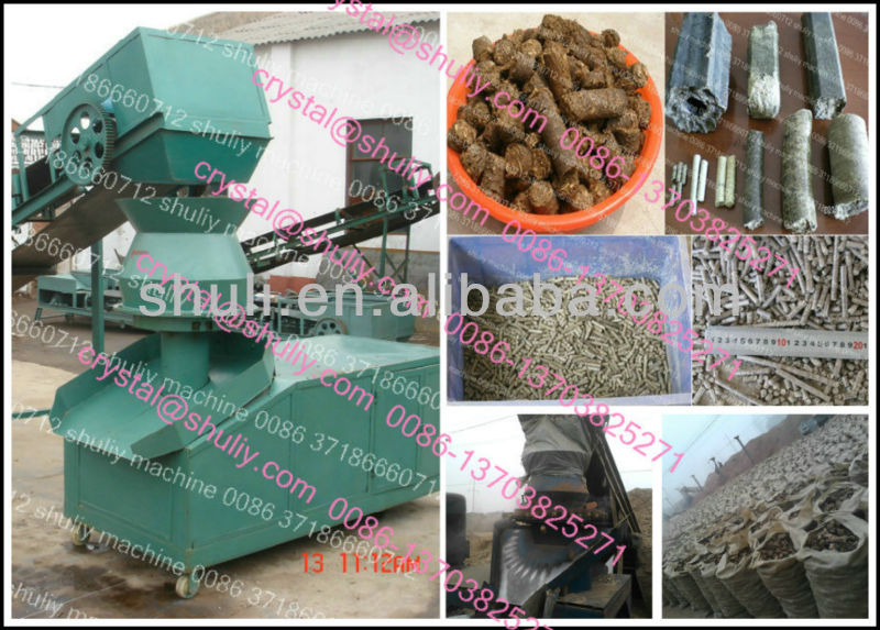 Super Quality Biomass Briquette Press Machine with competitive price 0086-13703825271