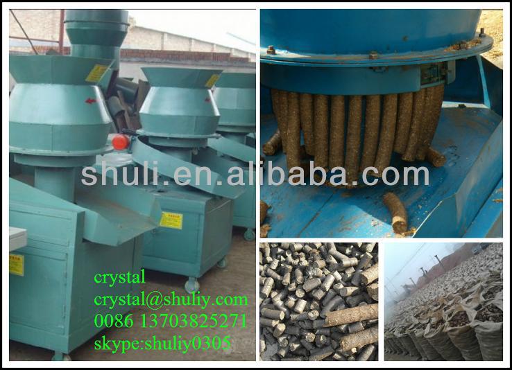 Super Quality Straw briquette machine, Biomass Briquette Press Machine with competitive price 0086-13703825271