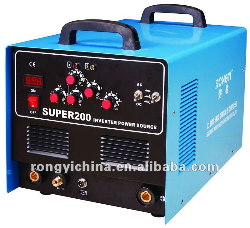 SUPER200 MOSFET AC/DC TIG/MMA/CUT Welding Machine