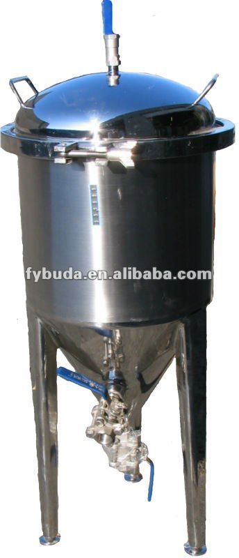 Superior design 25 Gallon stainless steel conical fermenter