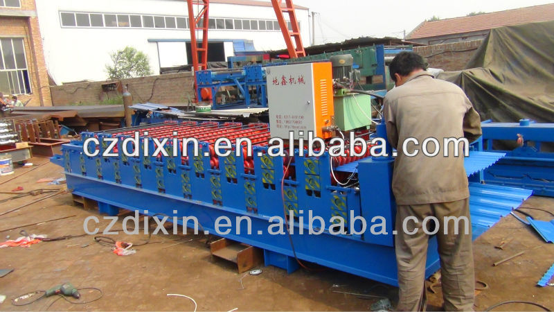 supply corrugated tile forming machine