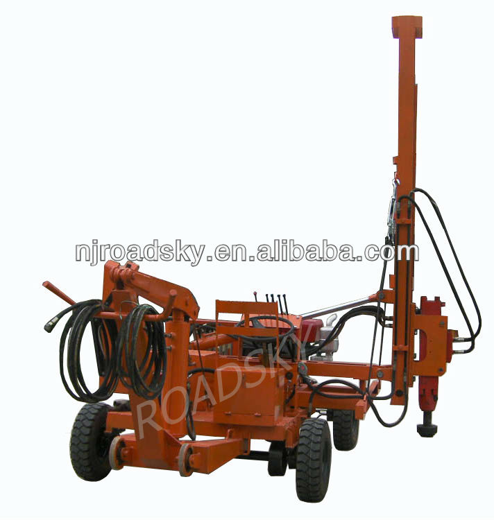 Supply Guardrail Screw Pile Driver