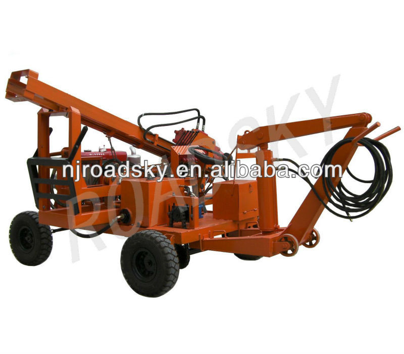 Supply Hydraulic Pile Driver for Solar Installation