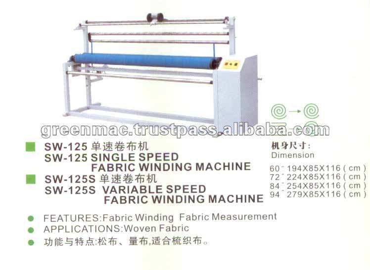 SW-125 Fabric Winding Machine