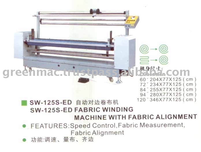 SW-125S-ED Fabric Roller Machine