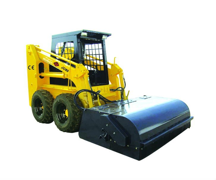 Sweeper of skid steer loader WITH CE AND EPA AND GOST CERTIFICATE