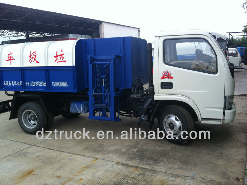 Swing arm rubbish truck for sale