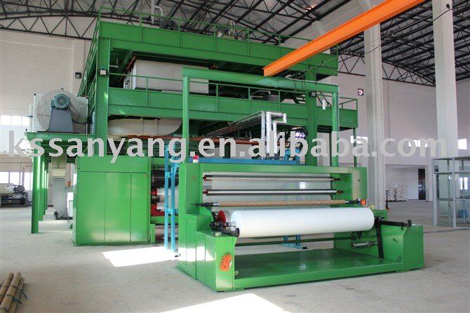 SY 2013 designed non-woven fabric making machine