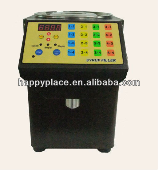 syrup dispence machine, boba machine, liquid sugar fructse measuring machine