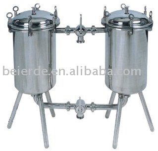 syrup double filter for carbonated beverage machine