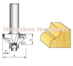 T.C.T Classical Ogee Bit, Router Bit for Wood Working