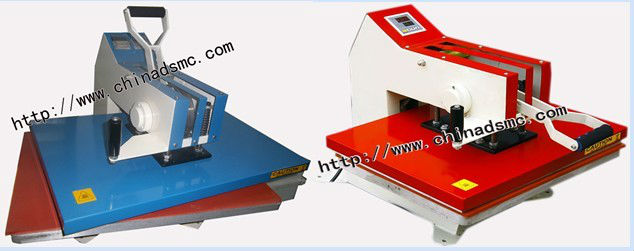 T-shirt Shaking head transfer machine/ swing away heat printing machine