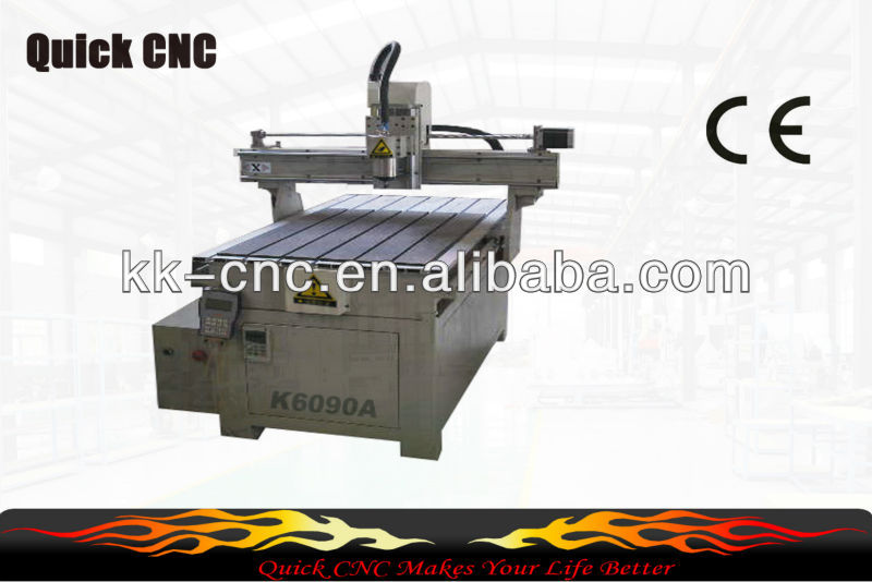 T-slot available cnc wood machine--K6090A