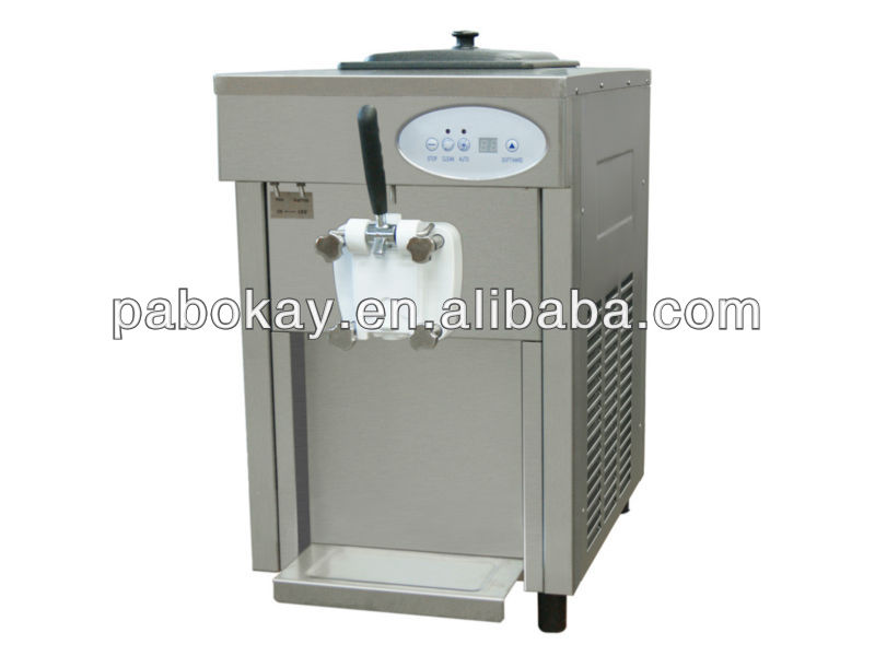 table counter type full stainless steel soft ice cream machine