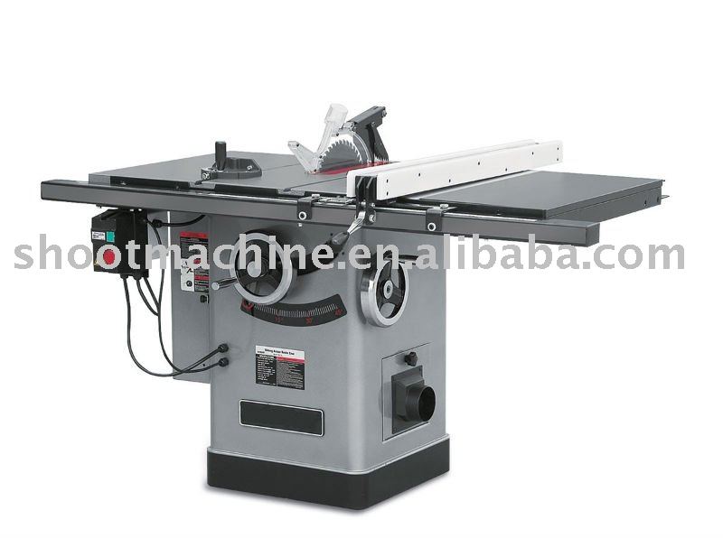 Table Saw Machine with Dado HW110LGE-50 with Main table 512 x 685mm and Extension wings 254 x 685mm